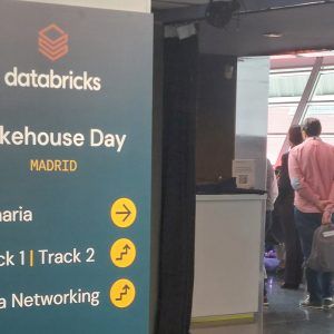 Evento de Databricks en el espacio de Congresos y Sala Truss en Madrid